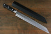 Sakai Takayuki Grand Chef [Left Handed] Swedish Steel-stn Kiritsuke Yanagiba 260mm with Sheath - Seisuke Knife - Slide 1