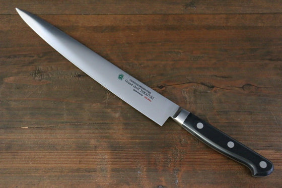 Sakai Takayuki Grand Chef Swedish Steel-stn Sujihiki  270mm - Seisuke Knife