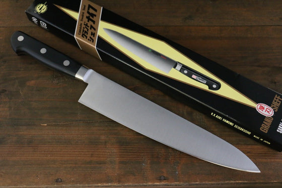 Sakai Takayuki Grand Chef Swedish Steel-stn Gyuto  240mm - Seisuke Knife