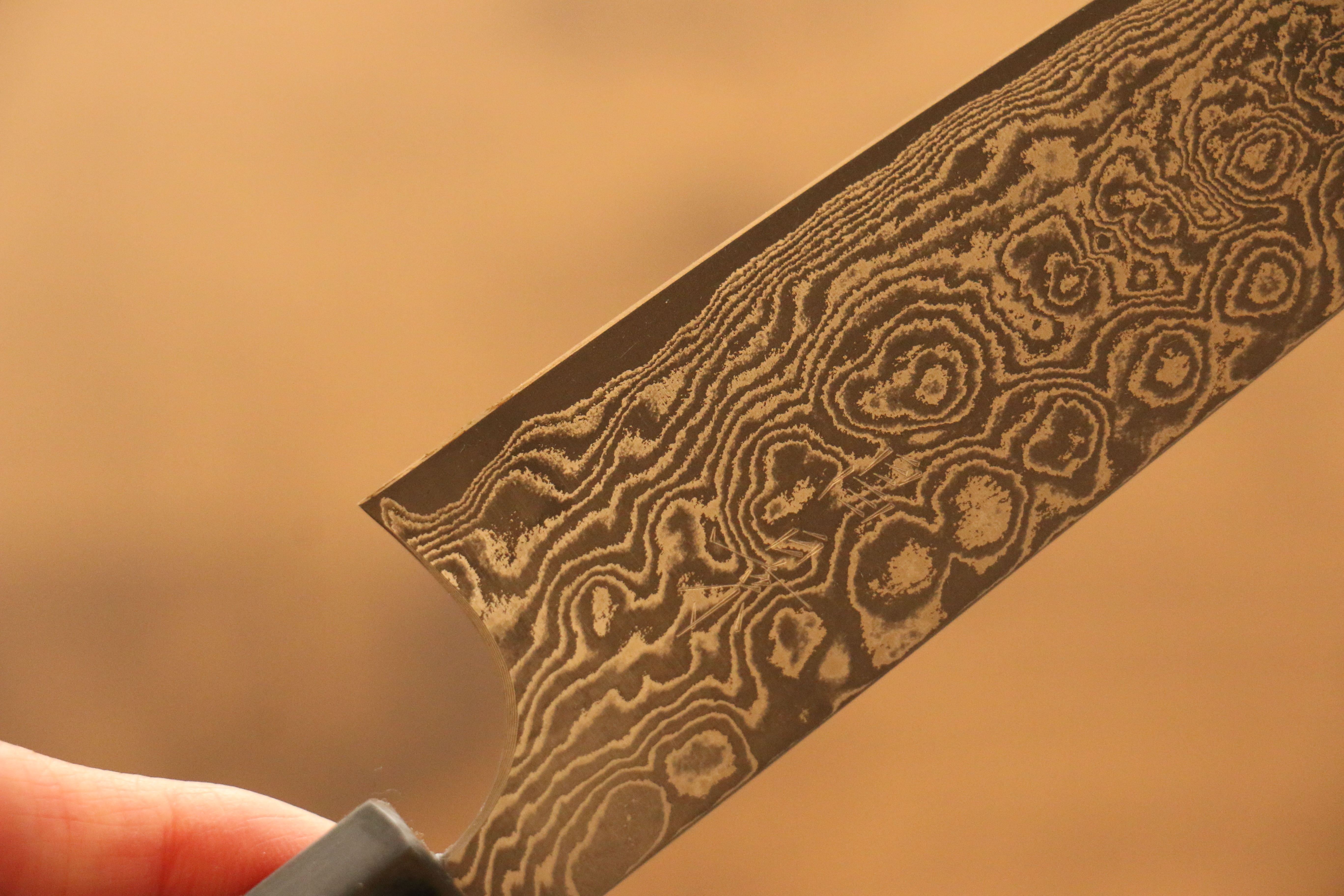 Masakage Kumo VG10 Damascus Small Bunka 120mm with Shitan Handle - Seisuke Knife