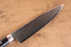 Seisuke Saiun VG10 Damascus Gyuto 200mm Black Micarta Handle - Seisuke Knife - Slide 2