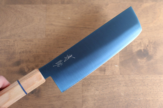 Seisuke SK-85 Ion plating Nakiri  160mm White wood Handle - Seisuke Knife