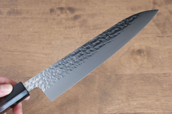 Yu Kurosaki Senko SG2 Hammered Gyuto 210mm Shitan Handle - Seisuke Knife