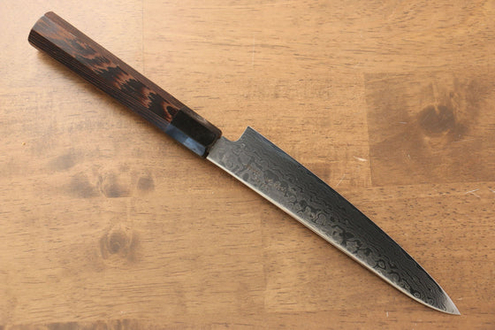 Sakai Takayuki Galaxy ZA-18 Damascus Petty-Utility 150mm with Wenge Handle - Seisuke Knife