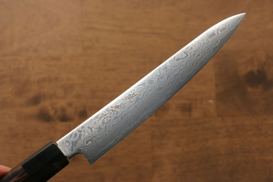 Sakai Takayuki Galaxy ZA-18 Damascus Petty-Utility 150mm with Wenge Handle - Seisuke Knife