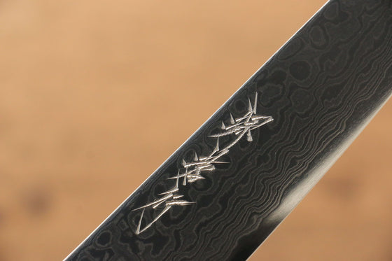 Sakai Takayuki Galaxy ZA-18 Damascus Petty-Utility 150mm with Wenge Handle - Seisuke Knife