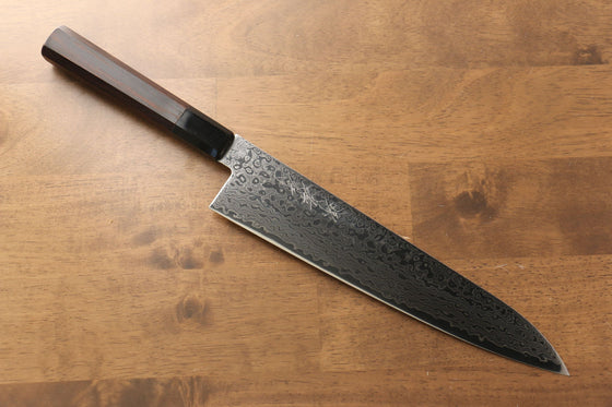 Sakai Takayuki Galaxy ZA-18 Damascus Gyuto 240mm with Wenge Handle - Seisuke Knife