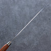 Sakai Takayuki VG5 Hammered Kiritsuke Gyuto 190mm Brown Pakkawood Handle - Seisuke Knife - Slide 8