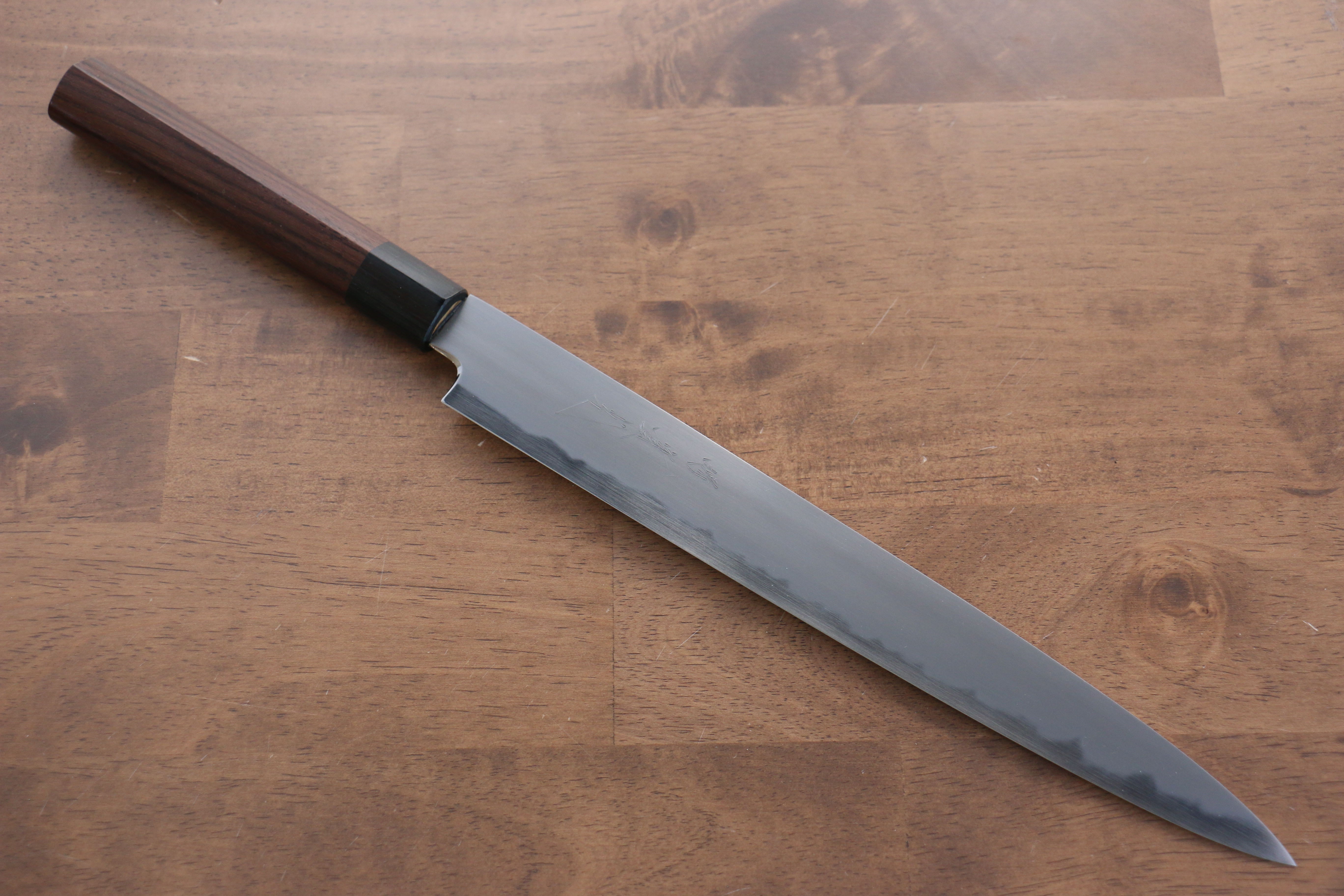 Jikko White Steel No.2 Sujihiki  270mm Shitan Handle - Seisuke Knife