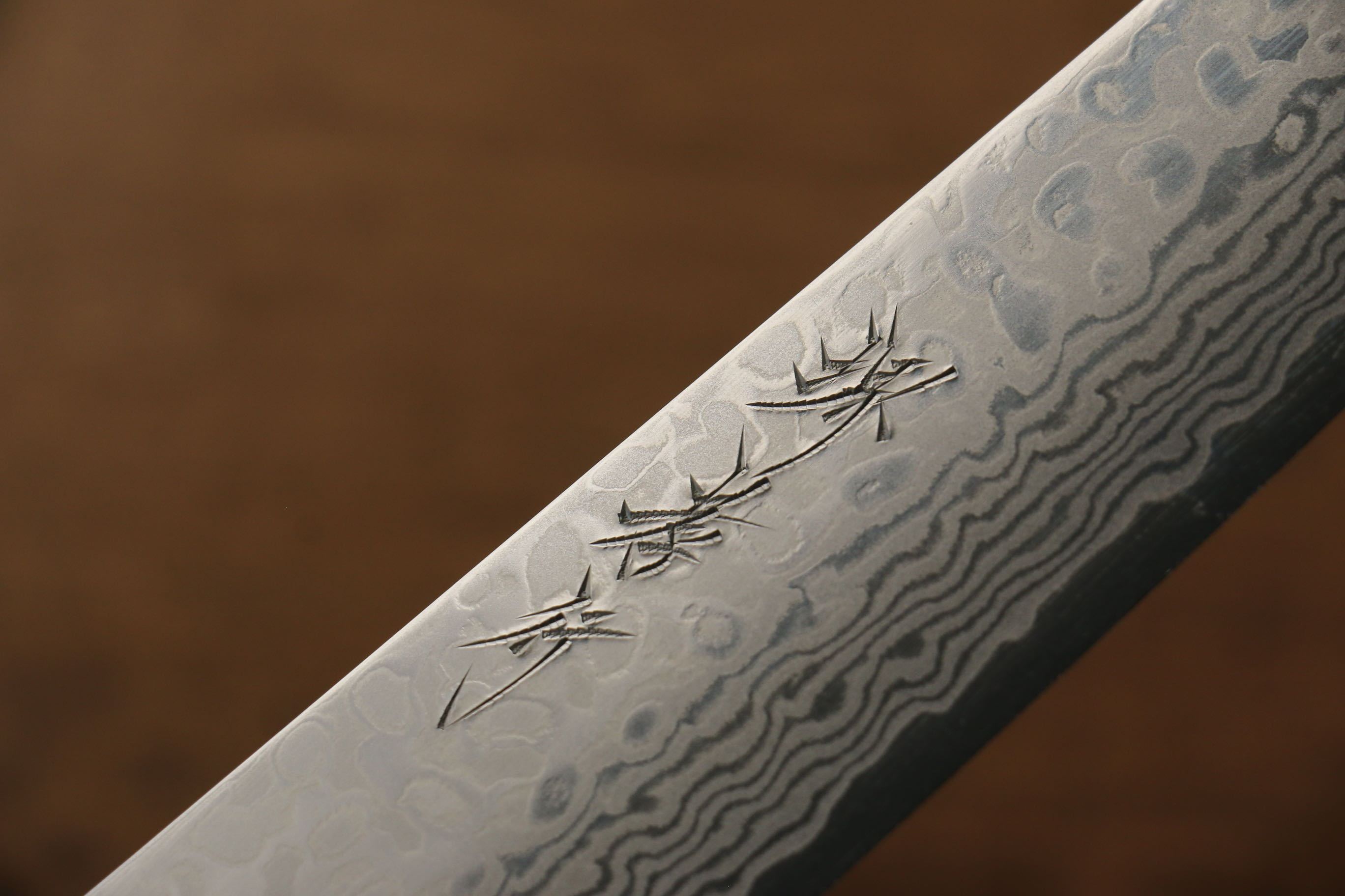 Sakai Takayuki Galaxy ZA-18 Damascus Sujihiki 240mm with Wenge Handle - Seisuke Knife