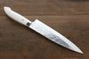 Takeshi Saji SRS13 Hammered Gyuto 210mm White Stone Handle - Seisuke Knife - Slide 2