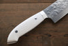 Takeshi Saji SRS13 Hammered Gyuto 210mm White Stone Handle - Seisuke Knife - Slide 4