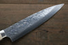 Takeshi Saji SRS13 Hammered Gyuto 210mm Cow Bone Handle - Seisuke Knife - Slide 3