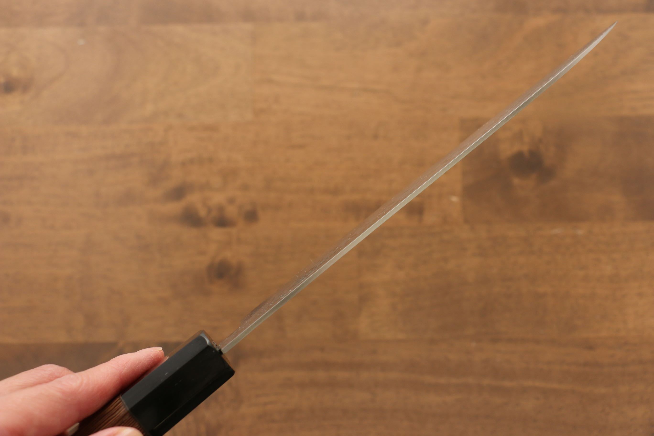 Sakai Takayuki Galaxy ZA-18 Damascus Santoku 180mm with Wenge Handle - Seisuke Knife