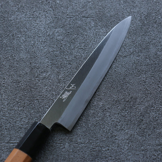 Tessen by Tanaka Tamahagane Petty-Utility 145mm Yew Tree Handle - Seisuke Knife