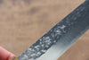 Yu Kurosaki Senko SG2 Hammered Petty-Utility 150mm Live oak Lacquered Handle - Seisuke Knife - Slide 5