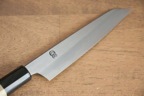 Kikuzuki White Steel No.2 Kasumitogi Kiritsuke Petty-Utility 135mm Magnolia Handle - Seisuke Knife