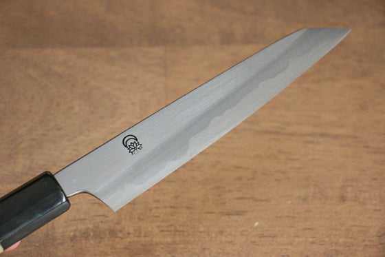 Kikuzuki White Steel No.2 Kasumitogi Kiritsuke Petty-Utility 135mm Magnolia Handle - Seisuke Knife