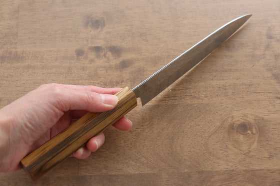 Yu Kurosaki Senko SG2 Hammered Petty-Utility 150mm Live oak Lacquered Handle - Seisuke Knife
