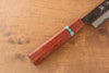 Yu Kurosaki Fujin Blue Super Hammered Sujihiki 270mm Maple(With turquoise ring Brown) Handle - Seisuke Knife