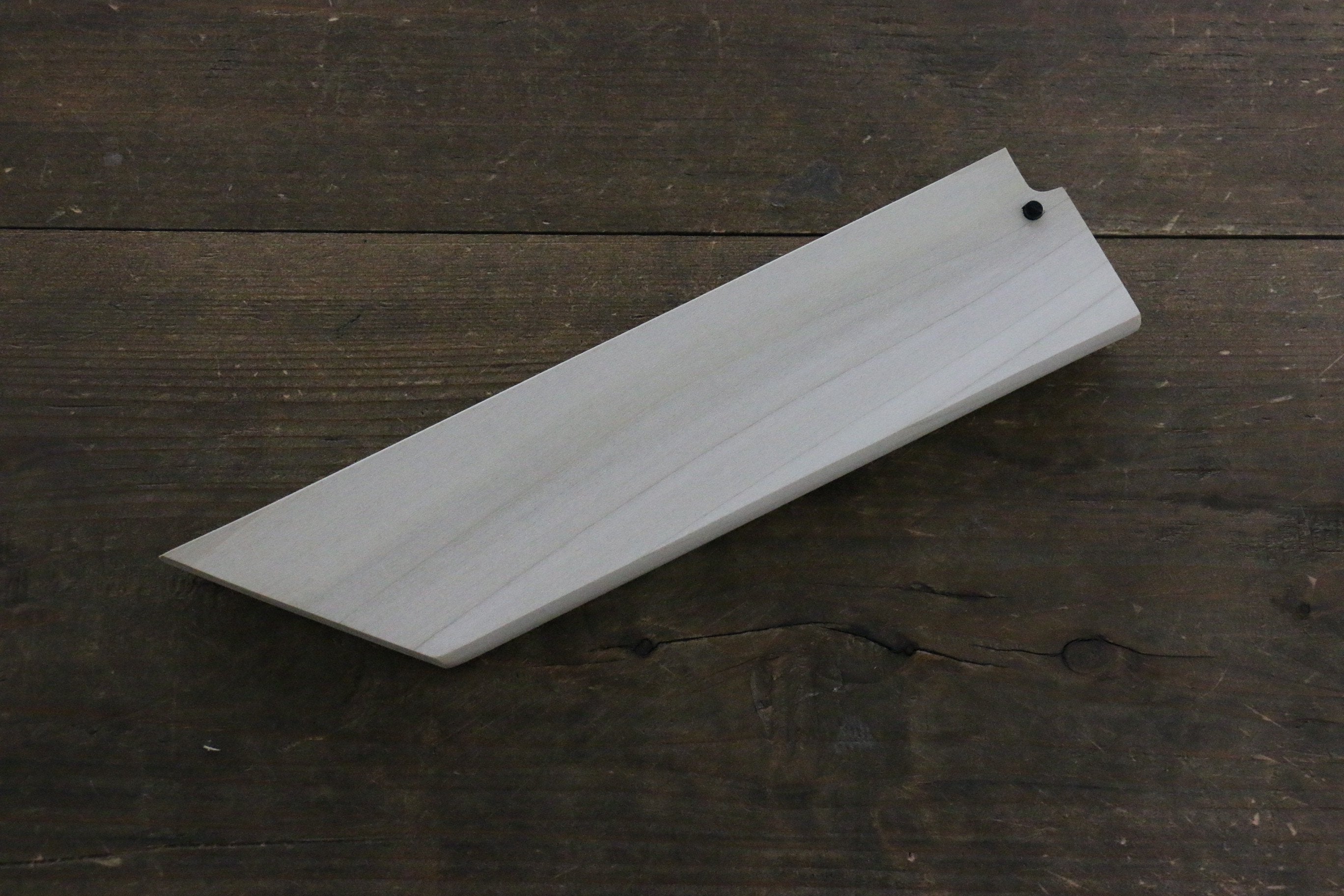[Left Handed] Saya Sheath for mukimono Knife with Plywood Pin 180mm - Seisuke Knife