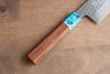 Yu Kurosaki Senko SG2 Hammered Santoku 165mm with Shitan & Turquoise Handle - Seisuke Knife - Slide 6