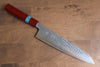 Yu Kurosaki Senko SG2 Hammered Gyuto 210mm Padoauk(ferrule: Turquoise) Handle - Seisuke Knife - Slide 1