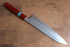 Yu Kurosaki Senko SG2 Hammered Gyuto 210mm Padoauk(ferrule: Turquoise) Handle - Seisuke Knife - Slide 2