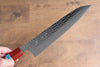 Yu Kurosaki Senko SG2 Hammered Gyuto 210mm Padoauk(ferrule: Turquoise) Handle - Seisuke Knife - Slide 4