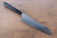  Jikko Honyaki White Steel No.3 Kasumitogi Kiritsuke Gyuto  210mm Ebony Wood Handle - Seisuke Knife