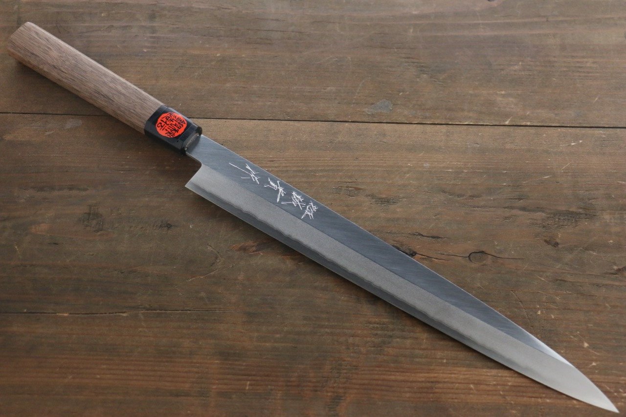 Shigeki Tanaka Silver Steel No.3 Yanagiba Japanese Chef Knife 300mm - Seisuke Knife