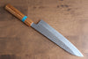 Yu Kurosaki Senko SG2 Hammered Gyuto 210mm Olive tree(ferrule: Turquoise) Handle - Seisuke Knife - Slide 2