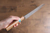 Yu Kurosaki Senko SG2 Hammered Gyuto 210mm Olive tree(ferrule: Turquoise) Handle - Seisuke Knife - Slide 7