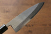 Jikko Silver Steel No.3 Deba 180mm with Shitan Handle - Seisuke Knife