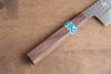 Yu Kurosaki Senko SG2 Hammered Gyuto 210mm Walnut(ferrule: Turquoise) Handle - Seisuke Knife - Slide 6