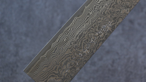 Nao Yamamoto SG2 Black Damascus Gyuto 270mm Shitan Handle - Seisuke Knife