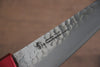 Sakai Takayuki VG10 33 Layer Damascus Sabaki 150mm with Red Handle - Seisuke Knife - Slide 5