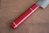 Sakai Takayuki VG10 33 Layer Damascus Sabaki 150mm with Red Handle - Seisuke Knife - Slide 6