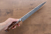 Takeshi Saji VG10 Black Damascus Gyuto 240mm Ironwood Handle - Seisuke Knife - Slide 8