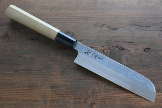 Sukenari Hongasumi White Steel No.2 Kamagata Mukimono Knife - Seisuke Knife