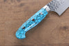 Yu Kurosaki Senko SG2 Hammered Gyuto 180mm Turquoise Handle - Seisuke Knife