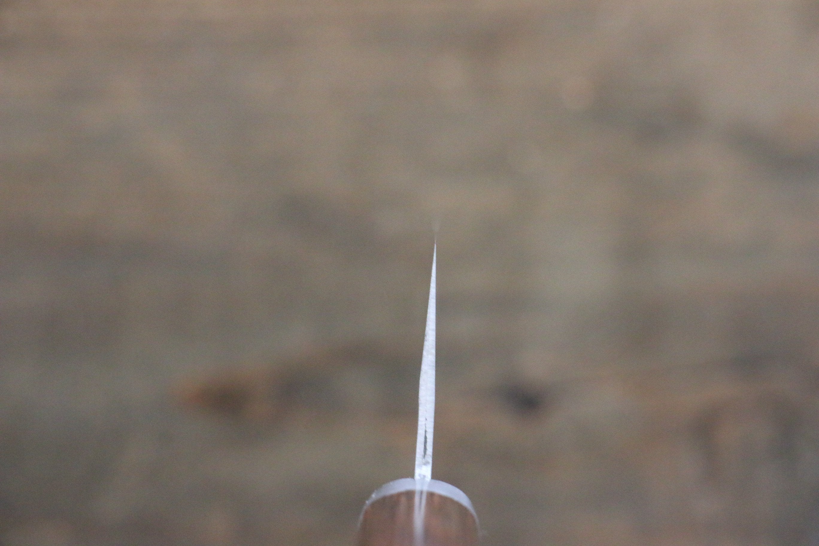 Kunihira VG1 Hammered Santoku 170mm Mahogany Handle - Seisuke Knife