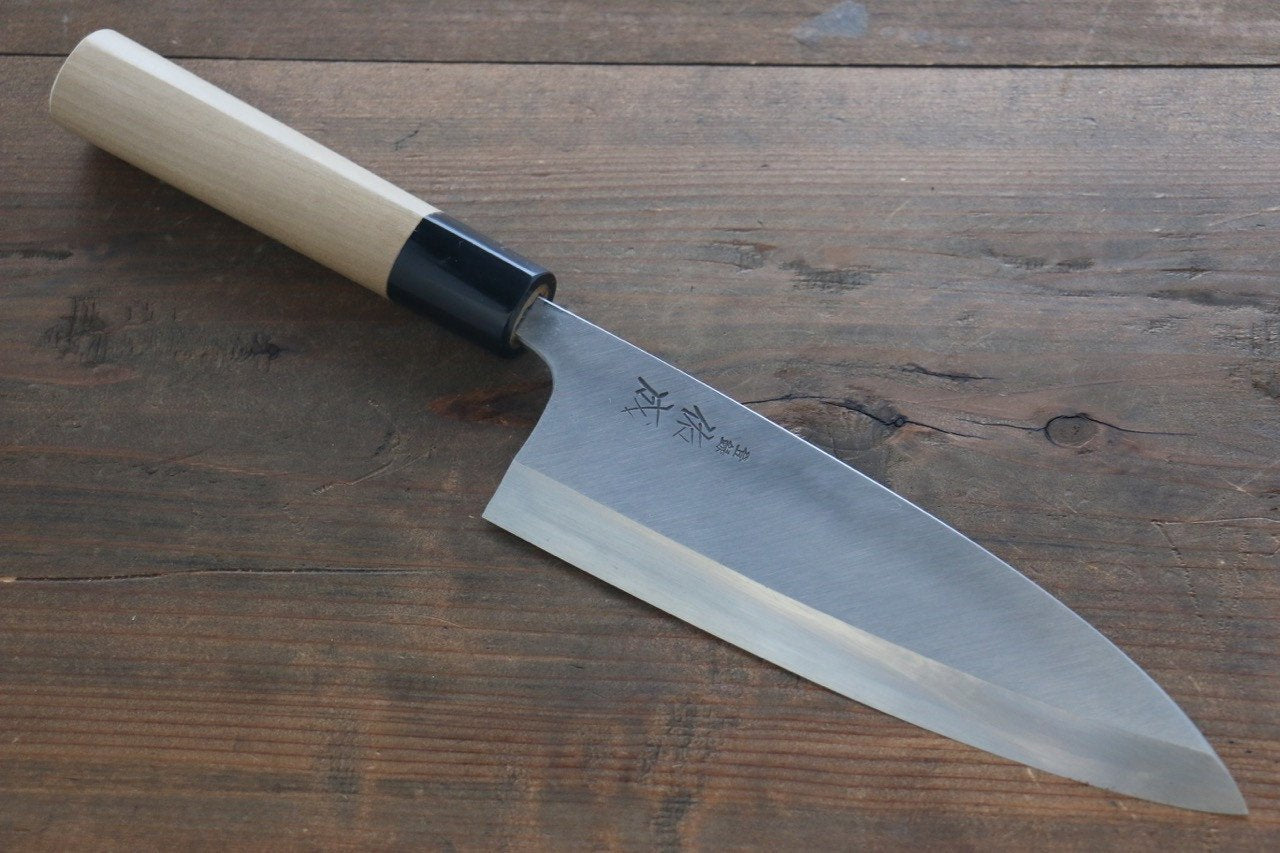 Sukenari Hongasumi White Steel No.2 Deba Knife - Seisuke Knife