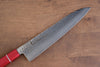 Sakai Takayuki VG10 33 Layer Damascus Gyuto 240mm Live oak Lacquered (Kouseki) Handle - Seisuke Knife - Slide 3