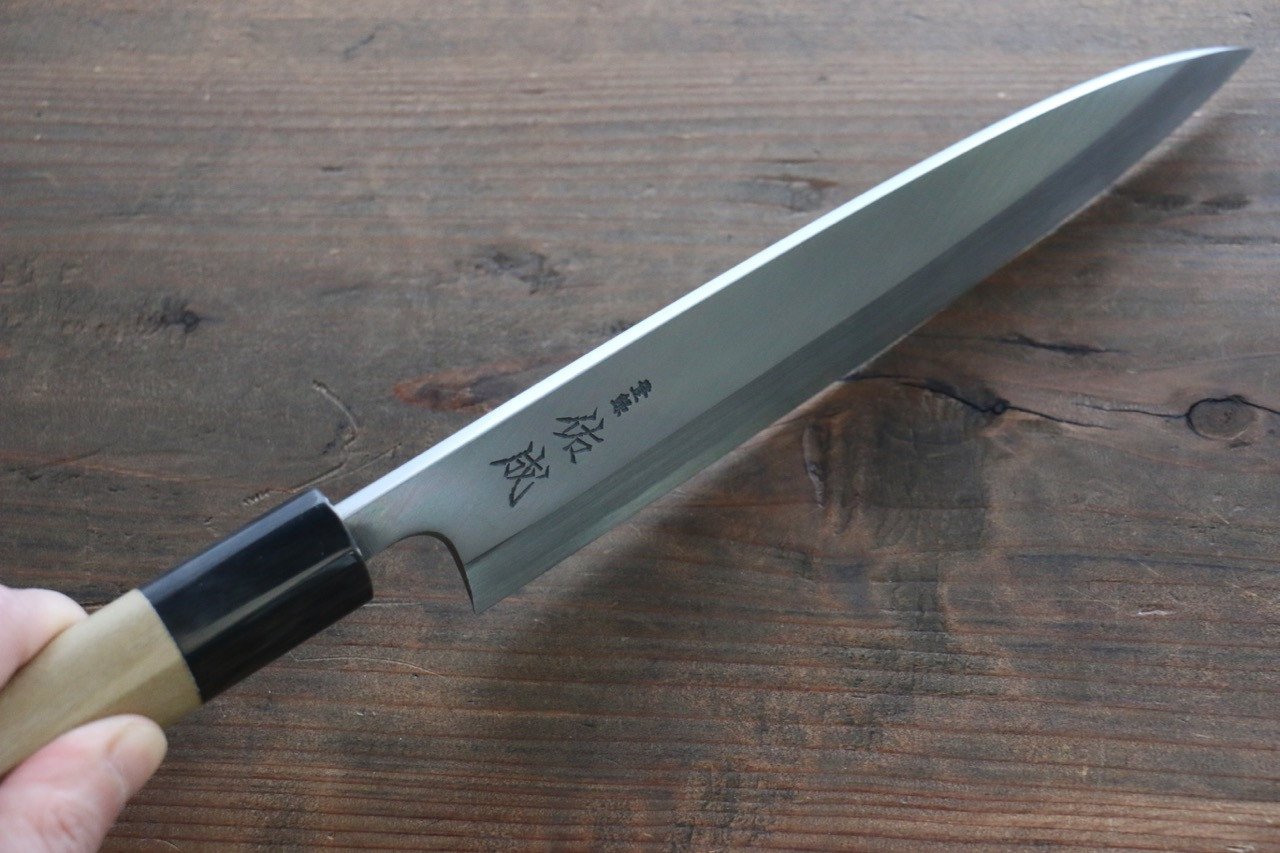 Sukenari Hongasumi White Steel No.2 Mioroshi Deba Knife - Seisuke Knife