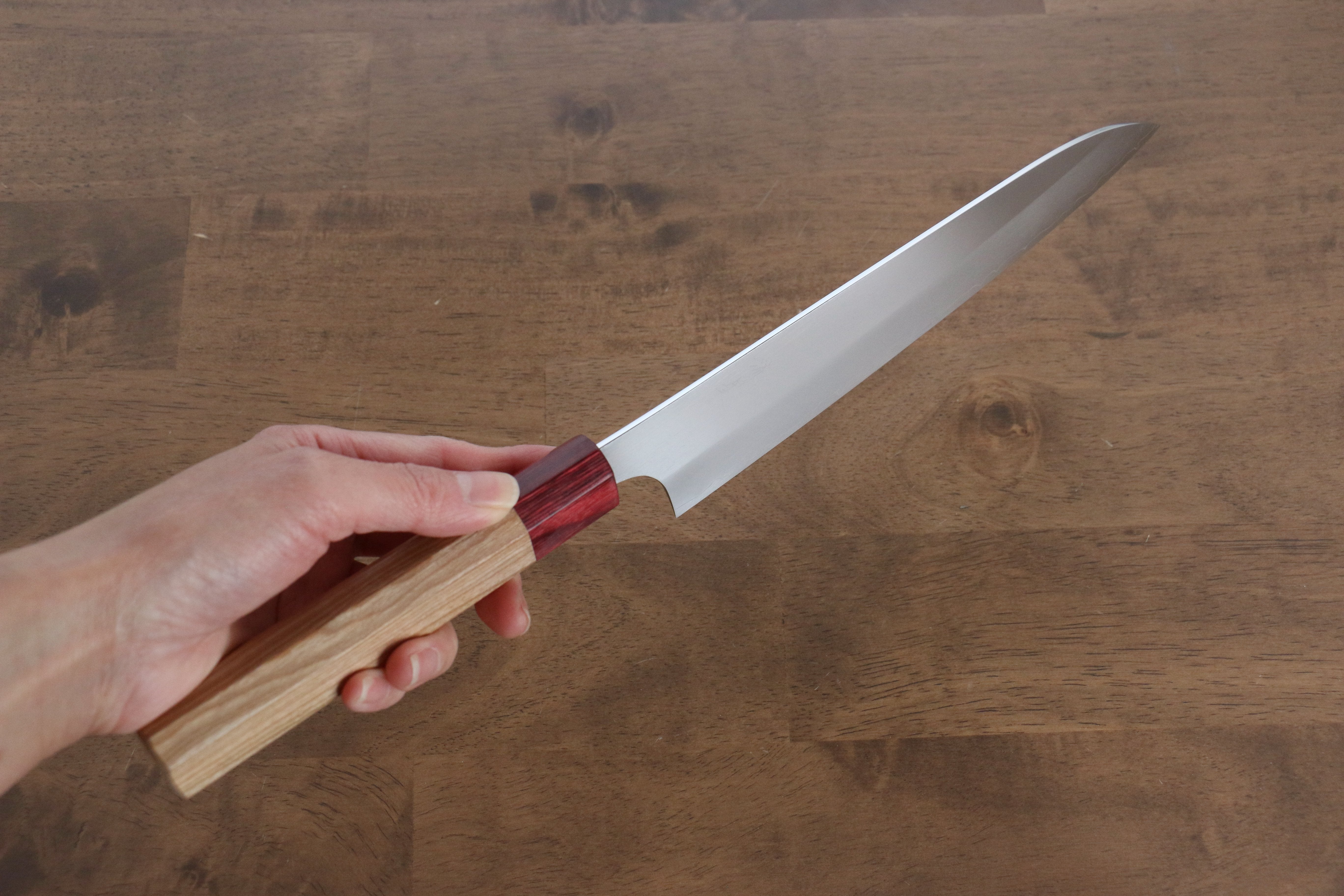 Makoto Kurosaki Ryusei VG7 Gyuto 210mm Cherry Wood Handle - Seisuke Knife