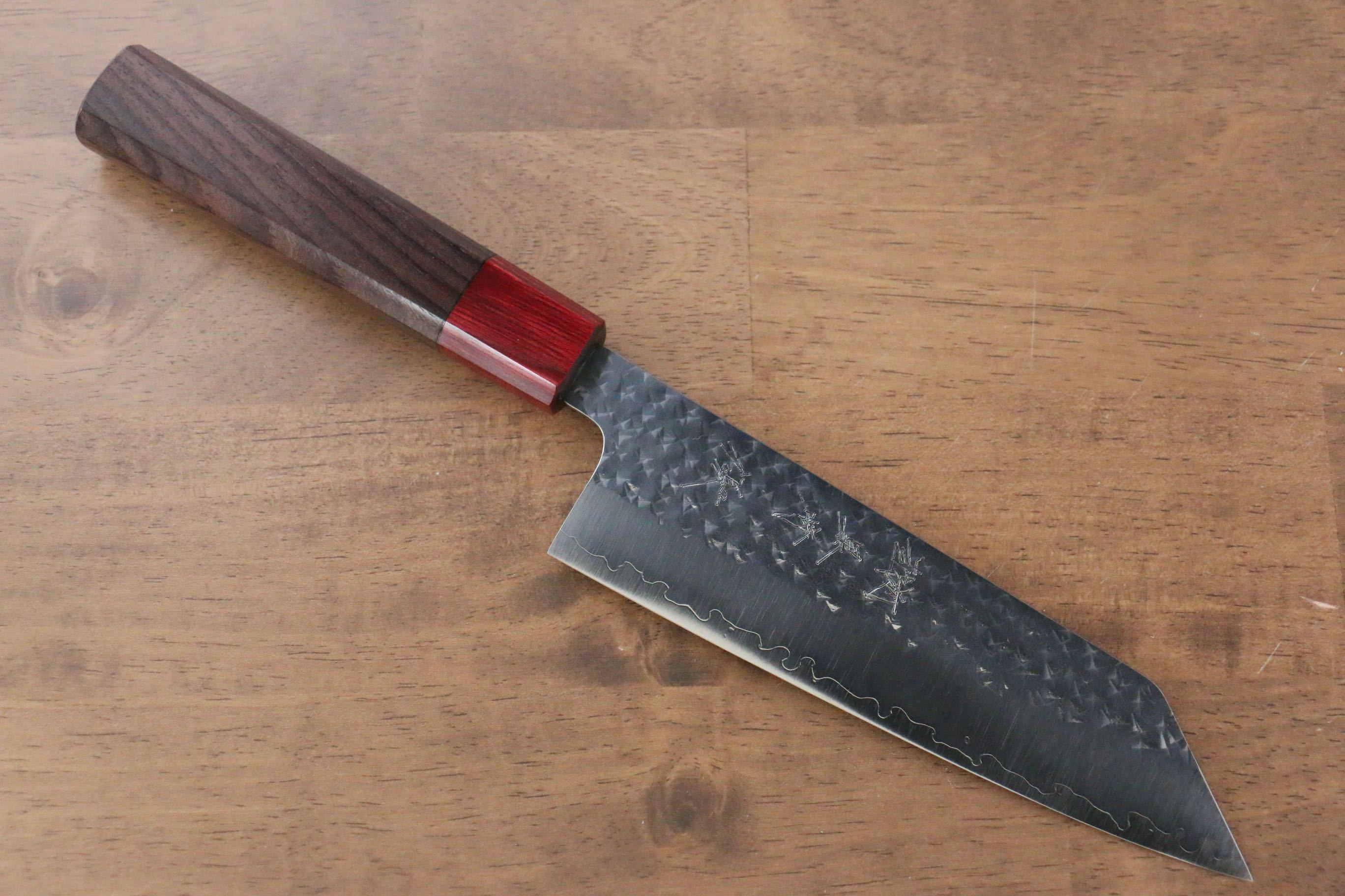 Yu Kurosaki Senko SG2 Hammered Bunka 165mm Shitan Handle - Seisuke Knife