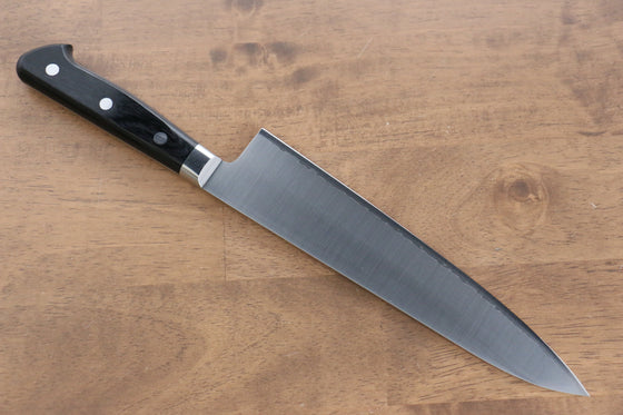 Takamura Knives VG10 Migaki Finished Gyuto 210mm with Black Pakkawood Handle - Seisuke Knife