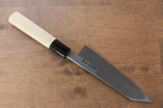 Sakai Takayuki Tokujyo White Steel No.2 Kiritsuke Deba 150mm with Magnolia Handle - Seisuke Knife