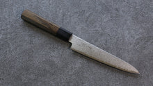  Seisuke VG10 Damascus Petty-Utility 150mm Gray Pakka wood Handle - Seisuke Knife